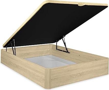 ¡Aprovecha el increíble precio de este canapé abatible reforzado, gran capacidad y tapa transpirable!