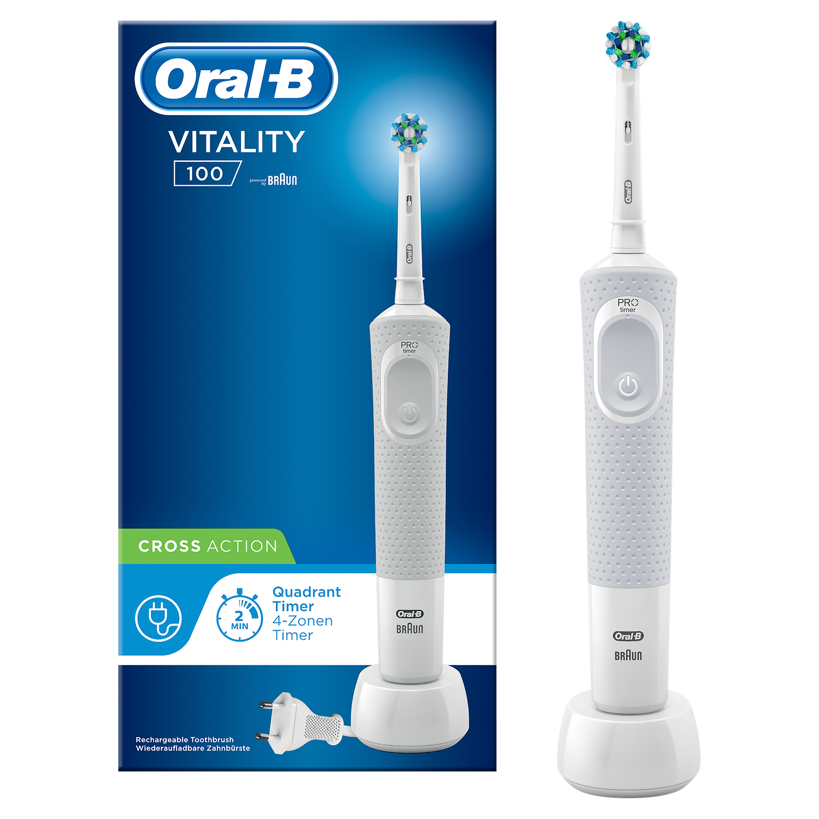 ¡Aprovecha el descuento exclusivo del cepillo de dientes Oral B Vitality 100 CrossAction!