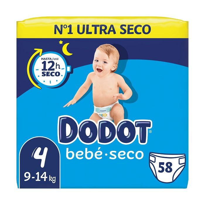 ¡Ahorra con el precio especial en el paquete de pañales Dodot Bebé Seco!