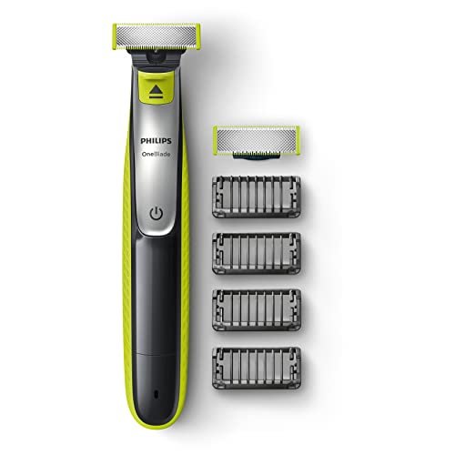 ¡Ahorra ahora en el recortador Philips One Blade con 4 peines y cuchilla extra!