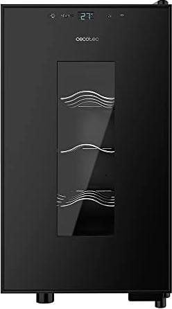 ¡Oferta exclusiva! Vinoteca Cecotec Bolero para 8 botellas: elegancia y frescura en tu hogar