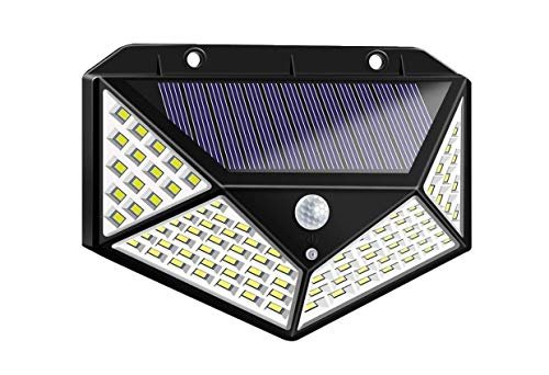 ¡Ilumina tu hogar al mejor precio! Foco solar de exterior con 100 LED y sensor de movimiento por tan solo 6,50€. ¡Aprovecha esta oferta en Amazon!