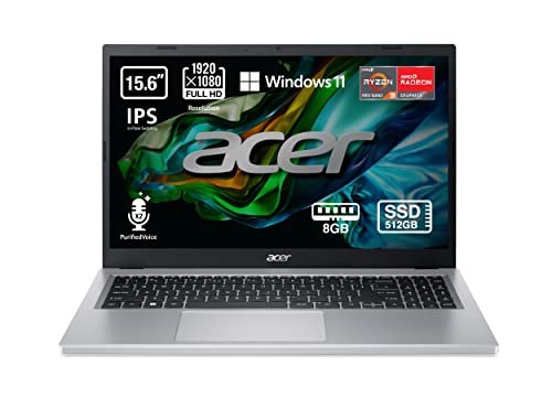 ¡Oferta única! Portátil Acer Aspire 3, 8GB de RAM, Windows 11 y AMD Ryzen 3 a solo 399,00€ en Amazon. ¡No te lo pierdas!