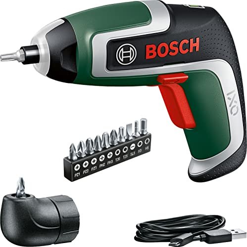 ¡Oferta única! Ahorra al máximo en el atornillador a mano Bosch IXO Set de 7a Generación con kit de accesorios.