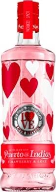 ¡Ahorra un 30% en la Ginebra Puerto de Indias Strawberry, edición Love 2023!
