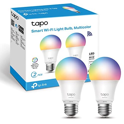 ¡Aprovecha la oferta: Pack 2 bombillas TP Link Tapo Wifi RGB a un precio irresistible!