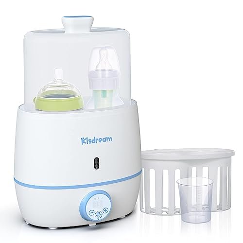 ¡Ahorra con el mejor calienta biberones 6 en 1! Función esterilizador y control preciso de temperatura.