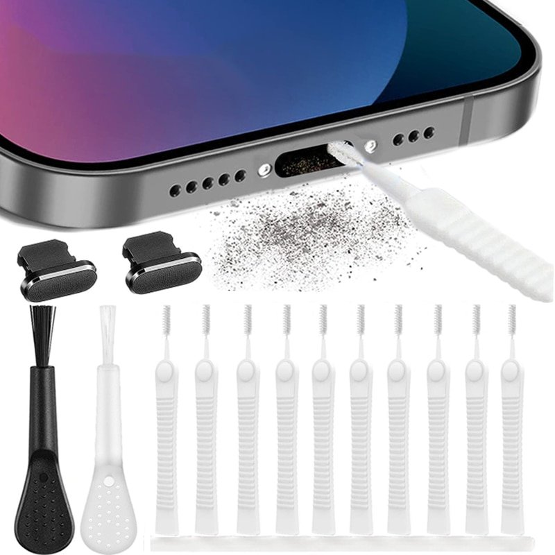 El secreto para mantener tu iPhone limpio y protegido: descubre nuestro super kit de limpieza para puerto de carga