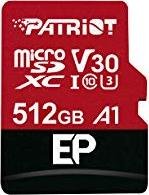 ¡Ahorra espacio y dinero con esta increíble tarjeta de memoria Patriot de 512GB microSDXC!