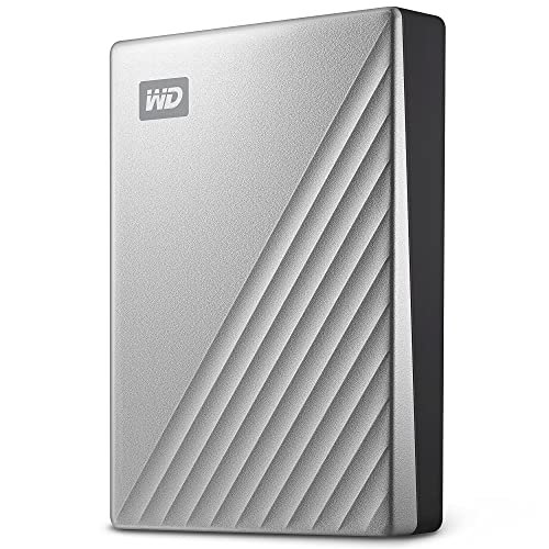 ¡Ahorra espacio y mantén tus archivos seguros con el increíble disco duro portátil WD My Passport de 4TB!