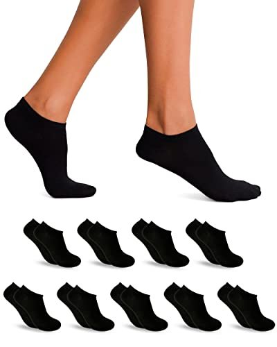 ¡Aprovecha el increíble pack de 9 calcetines tobilleros a precio de ganga con envío Prime! ¡Disponibles en tallas 40 a 46!