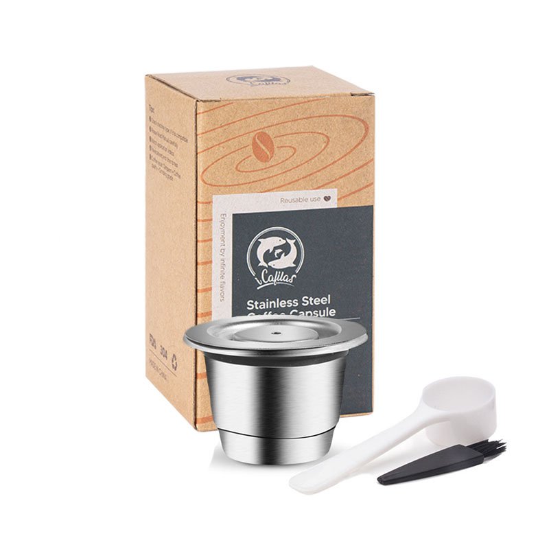 ¡Revoluciona tu café con estas increíbles cápsulas de acero inoxidable para Nespresso a un precio imbatible!