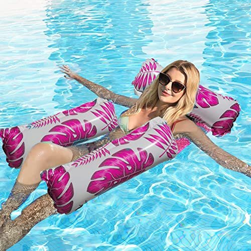 ¡Aprovecha el súper descuento en esta hamaca inflable para adultos y disfruta de la máxima relajación en la piscina!