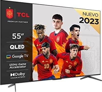 ¡Descuento único en el televisor TCL de 55“ QLED con HDR10+, Dolby Vision Atmos y Game Acelerator!