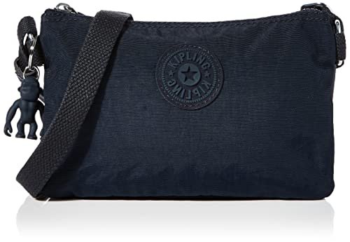 ¡Aprovecha el increíble descuento en el bolso bandolera Kipling Creativity azul!