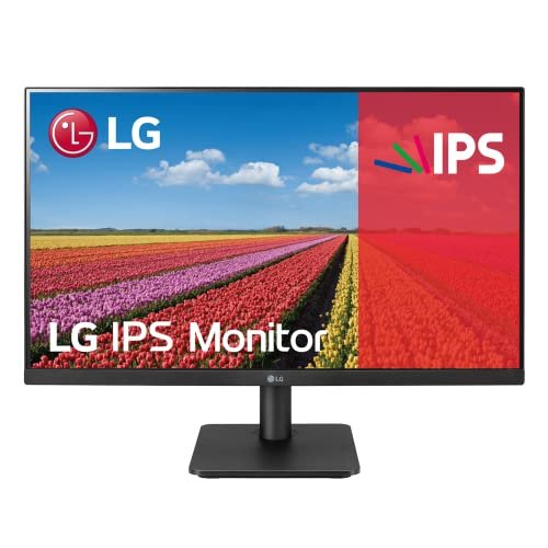 ¡Aprovecha la oferta única en el monitor LG de 24 con diseño sin bordes y ajuste de inclinación!