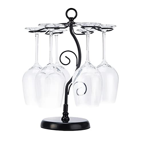 Ahorra 50% en este elegante soporte de metal para copas de vino con nuestro cupón