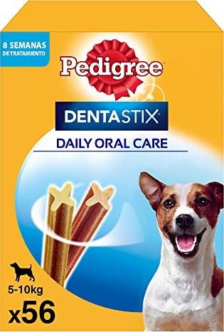 ¡Ahorra un 50% en el pack de 56 Dentastix Pedigree para perros pequeños!