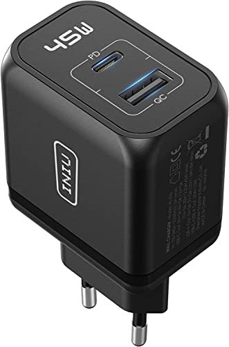 ¡Potencia y rapidez al mejor precio! Cargador rápido de 45W con USB C- ¡Oferta única!