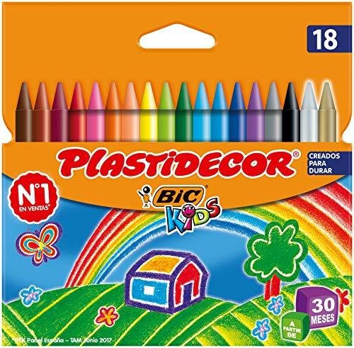 ¡Aprovecha el descuento en el paquete de BIC Kids Plastidecor de 18 unidades para la vuelta al cole!
