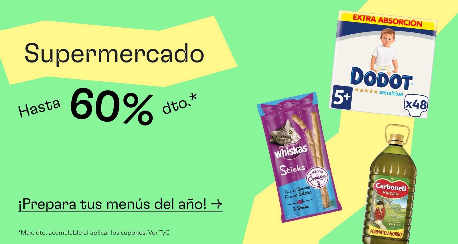 Aprovecha los descuentos exclusivos y ahorra en tu compra de supermercado