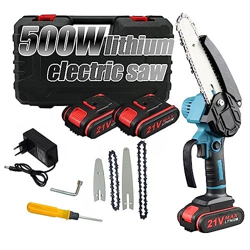 Aprovecha el descuento web y adquiere la mini motosierra inalámbrica con accesorios al mejor precio posible