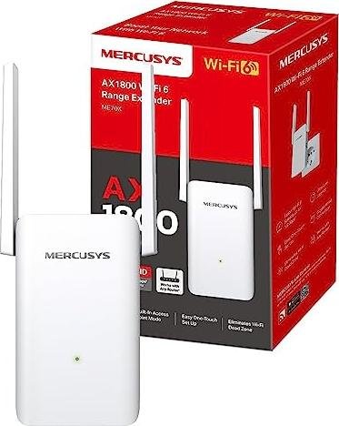 Ahorra y mejora tu conexión con el repetidor wifi Mercusys doble banda y APP