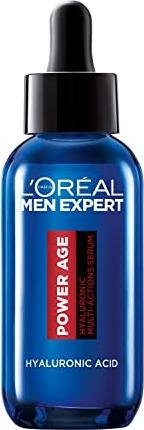 ¡Descubre la fuente de la juventud para tu piel masculina con este Sérum de Ácido Hialurónico de L’Oreal Power Age!