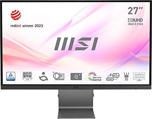 ¡Aprovecha esta oferta especial en el monitor MSI Moder nde 27 UHD 4K con Panel IPS y Anti Glare!