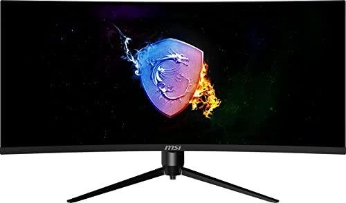 ¡Aprovecha la ganga! Monitor curvo gaming de MSI, 34 UWQHD, Panel 1500R y sincronización adaptativa
