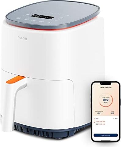 ¡Aprovecha este increíble descuento en la freidora de aire Cosori de 3,8L con APP de recetas y disfruta de una cocina más saludable!