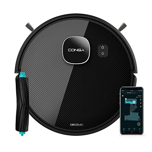 ¡Oferta única! Robot aspirador Cecotec Conga Eternal Pet: mapeo láser y 110min de autonomía