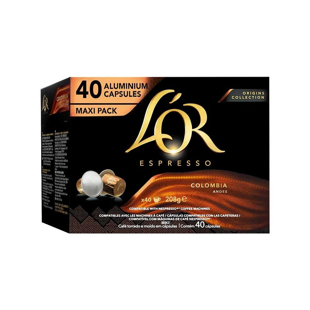 ¡Aprovecha esta oferta única! Ahorra con el increíble descuento en el paquete de 40 cápsulas de café Colombia LOR Origins Collection