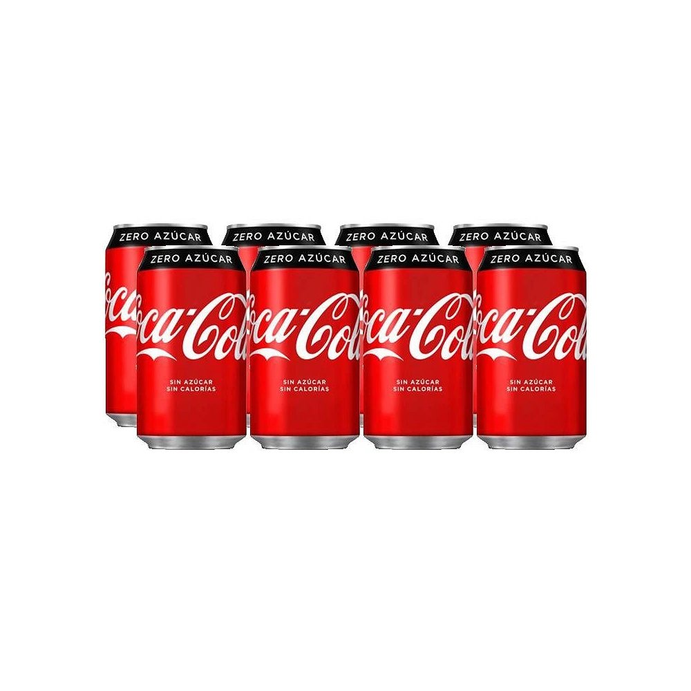 ¡Ahorra un 50% en el pack de 8 latas de Coca Cola Zero!