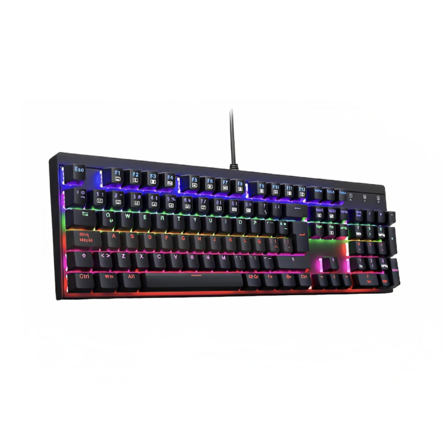 ¡Ahorra ahora en el mejor teclado gaming mecánico con impresionantes 6 modos de LED!