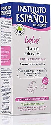 ¡Cuida la delicada piel de tu bebé con el champú especial de Instituto Español a precios increíbles!