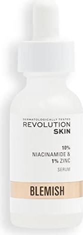 ¡Luce una piel radiante y sin imperfecciones! Ahorra en el sérum de Niacinamida y Zinc de Revolution.