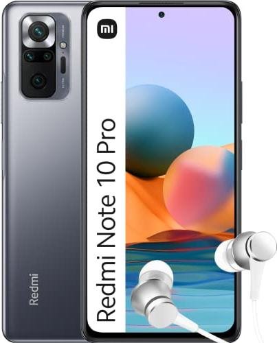 ¡Aprovecha el descuento exclusivo en el Xiaomi Redmi Note 10 Pro de 128GB con pantalla Amoled y cámara de 108mp!