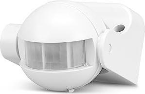 ¡Ahorra en seguridad! Detector de movimiento Garza, perfecto para interiores y exteriores, con ajustes personalizables de tiempo y luminosidad.
