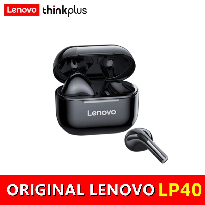 Ahorra al máximo en auriculares Lenovo con estuche de carga y control táctil