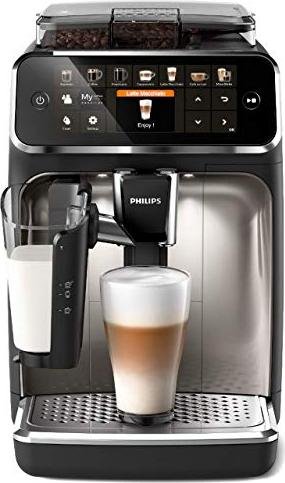¡Despierta tus sentidos con la cafetera Philips Serie 5400! Disfruta de un café perfecto, personalizado y con el sistema LatteGo