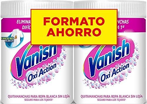 ¡Blanquea y quita manchas al mejor precio con Vanish Oxi Action sin lejía!