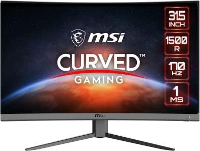¡Experimenta una inmersión inigualable con el monitor gaming MSI de 31,5 FHD, 170Hz y 1ms de respuesta!