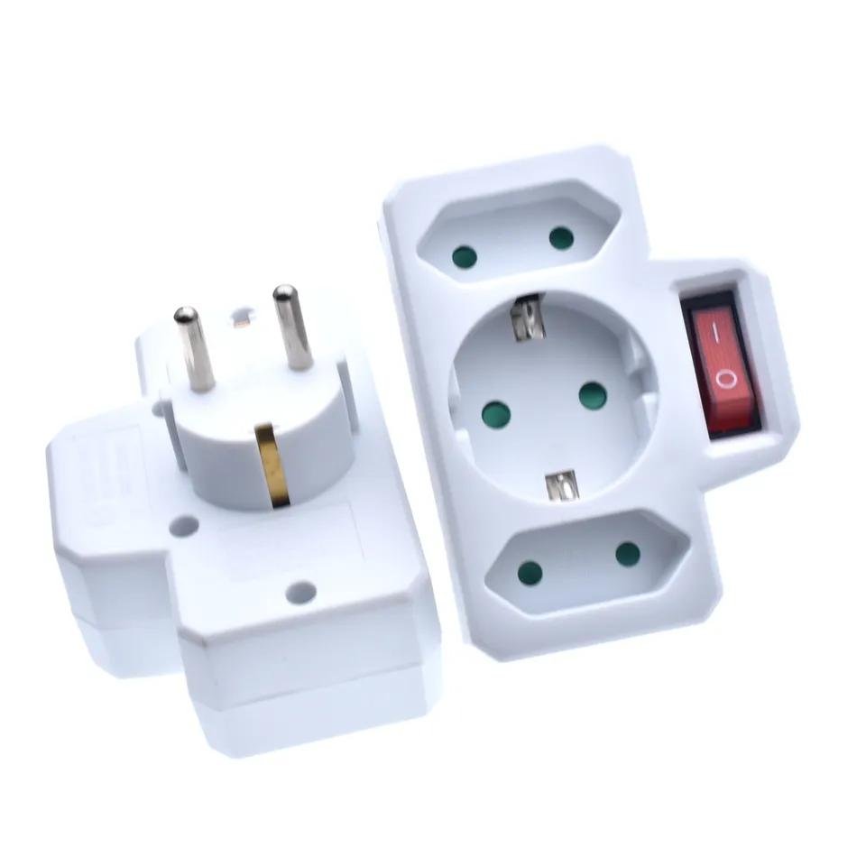 ¡Ahorra mucho con este adaptador de enchufe de 3 tomas de precio irrepetible!