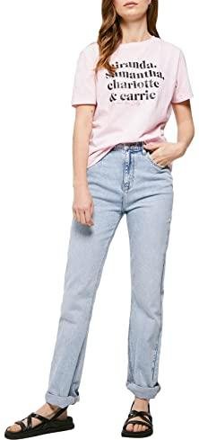 ¡Oferta irresistible! Camiseta de manga corta Springfield para mujer a precio de liquidación