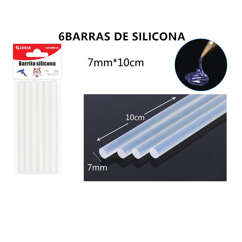 ¡Aprovecha los precios bajos en el set de barras de silicona para tu pistola eléctrica!