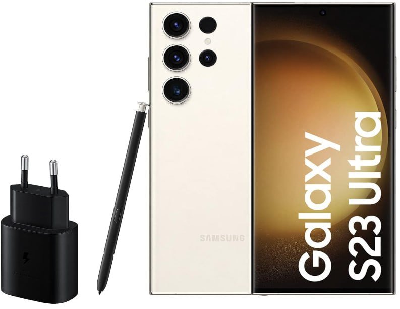 ¡Aprovecha el 25% de descuento en el Samsung Galaxy S23 Ultra de 256GB con S Pen y cargador de 45W!