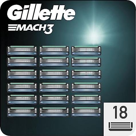 ¡Ahorra al máximo con la espectacular rebaja en el paquete de 18 recambios Gillette Match 3!