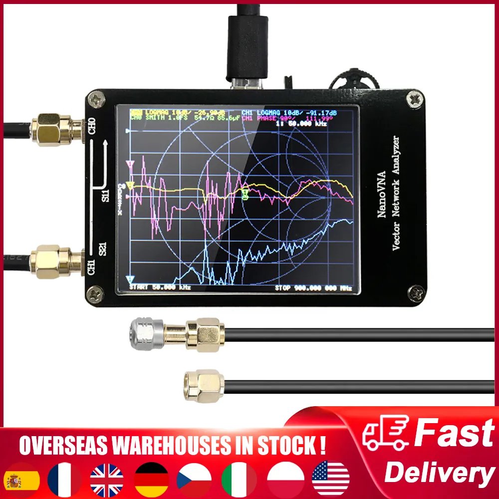 ¡Ahorra al máximo con esta Oferta Flash en el potente analizador de red NanoVNA de hasta 900MHz!