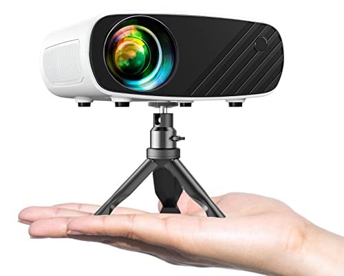 ¡Aprovecha esta gran oferta en el mini proyector HD 1080P portátil de Elephas con trípode incluido!